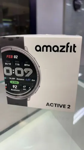 SMARTWATCH AMAZFIT ACTIVE 2 - PRATEADO
