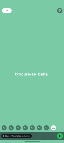 Procura- se babá salário fixo 1000