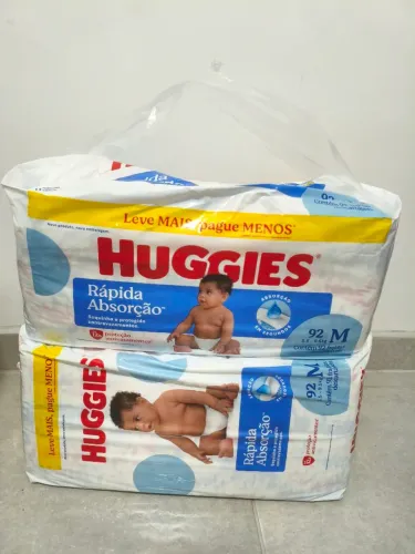 MEGA PACOTÃO HUGGIES