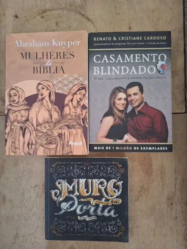 Combo de livros - casamento blindado + Mulheres da Bíblia + 2