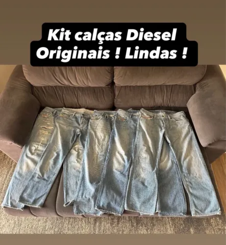kit calças diesel originais lindas vários tamanhos raridade top ! veja fotos ! campinas