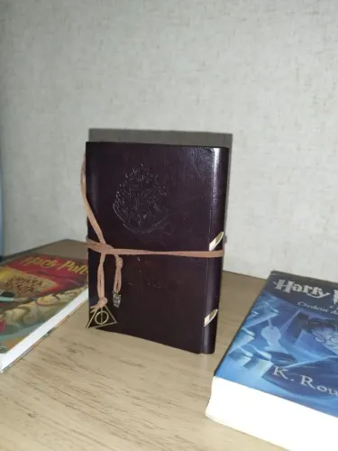 Caderno/Fichário Harry Potter em Couro Sintético (sem pauta)