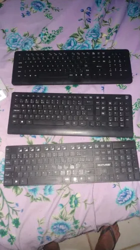 Teclados sem fio, observação