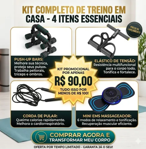 Kit Ginastica em casa