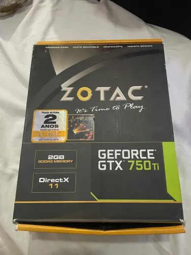 Placa de vídeo GeForce GTX 750 Ti, 