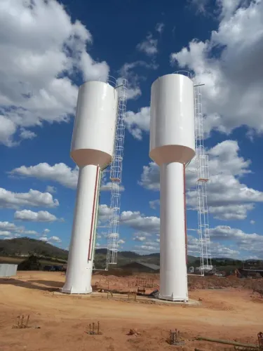 Reservatorio Metálica de água tipo Tarça