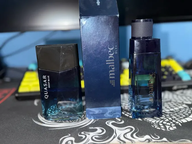 Vendo perfumes malbac e quasar blue