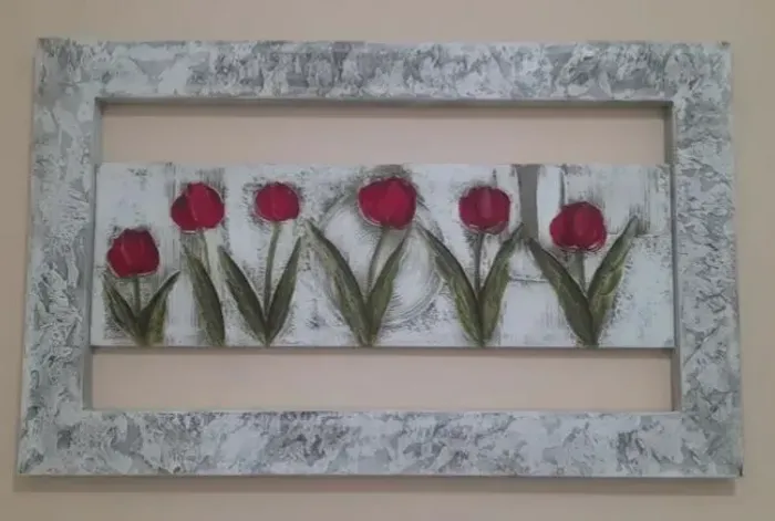 Quadro de Tulipas