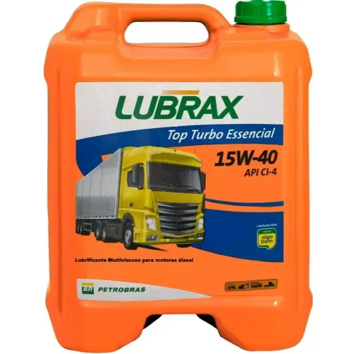 Óleo 15w40 top turbo Lubrax 20L