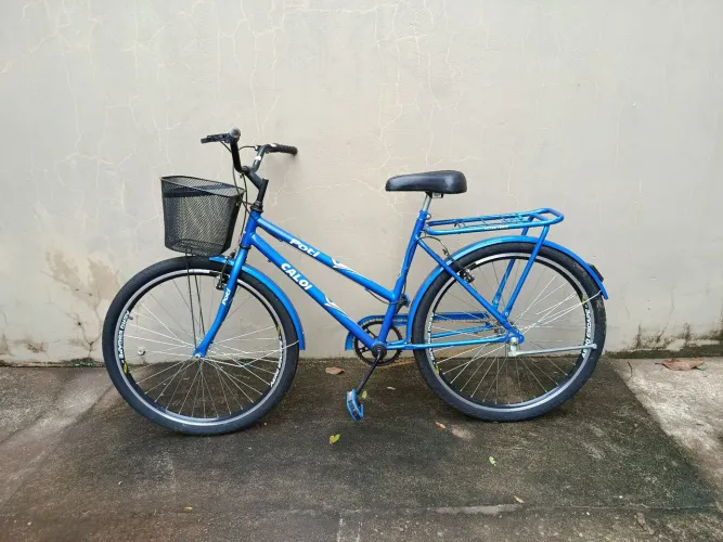 Bicicleta Caloi Poti Azul (Nova, com 1 semana de uso)