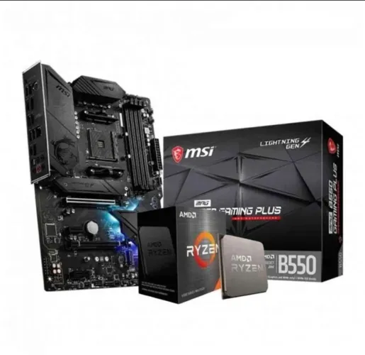 Ryzen 7 5700x3d + B550 Gaming Plus | Troco e parcelo