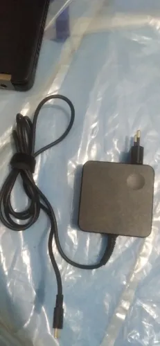 Carregador fonte tipo C notebook seminovo original 20v 3.2a