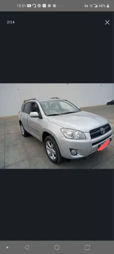Toyota RAV4 2.4 4X2 16V 170cv Aut. 2011
