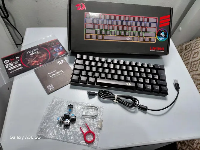 Teclado gamer mecânico