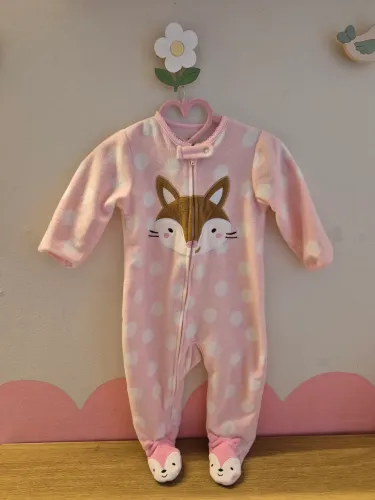 6 a 9 meses pijamas para bebê menina