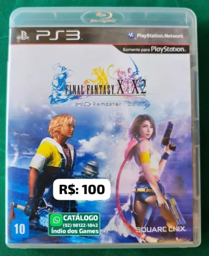 Final Fantasy X-X2 HD Remaster = R$: 100