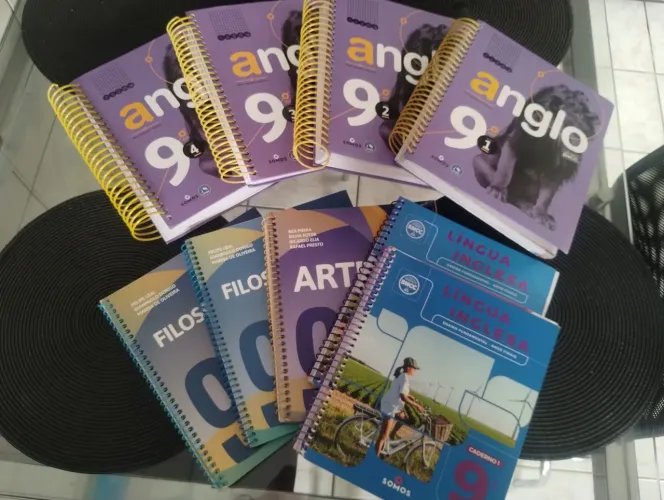 Coleção Livros Anglo 9 ano completa