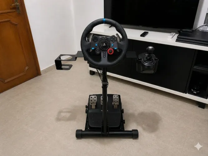 Volante Logitech G29 compatível com PS4/PS5/PC