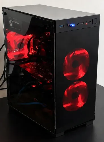 PC Gamer Completo i5 12400F + GTX 1050 Ti + Monitor LG 24 + Periféricos