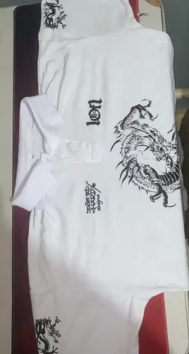 Camiseta Polo Ed Hardy + 1 OF 1 - Tamanho GG
