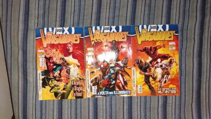 HQs Os Vingadores (NOVA MARVEL) 112-114 