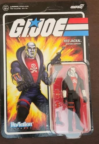 Boneco Destro Red Jackal Comandos em Ação Gi Joe