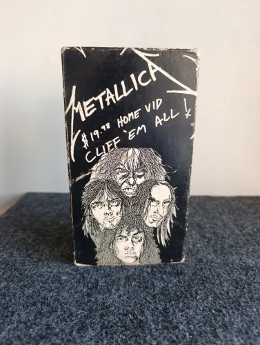 VHS Metallica Cliff Em All - 1987