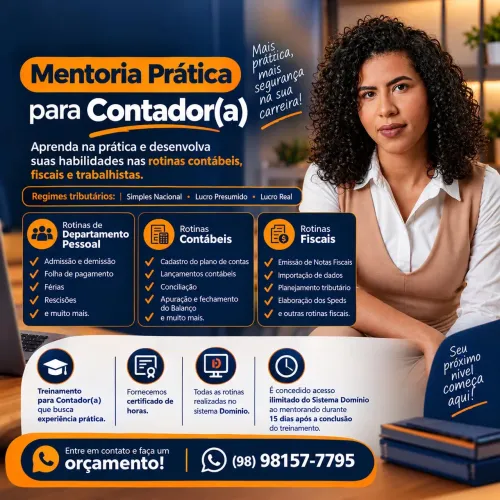Treinamento prático para Contador(a)