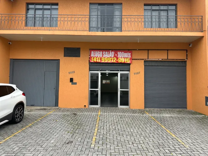 ALUGO SALA COMERCIAL C/ ÁREA 100 METROS