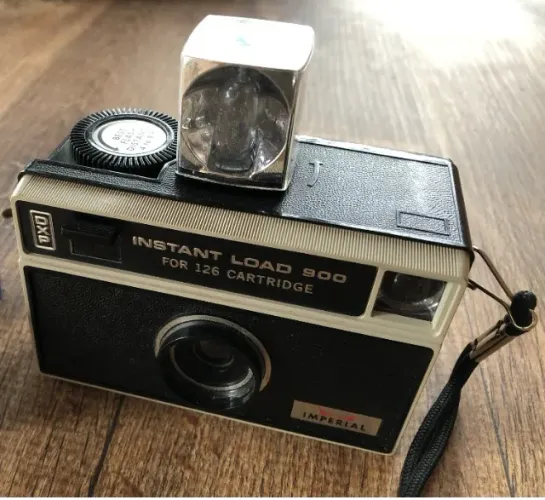 Câmera Fotográfica Vintage Imperial Dxp Instant Load 900