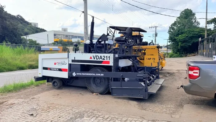Vibro Acabadora de Asfalto TEREX