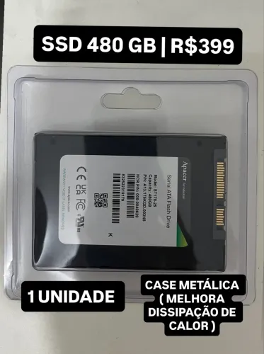 SSD 480 GB | R$389 tenho todos tamanhos 