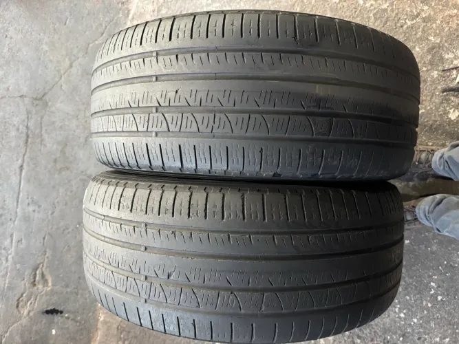 Par de Pneus Pirelli Aro 19 Scorpion Verde All Season 255/55R19 111H XL, 65% vida útil
