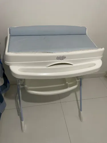 Banheira bebê burigotto azul