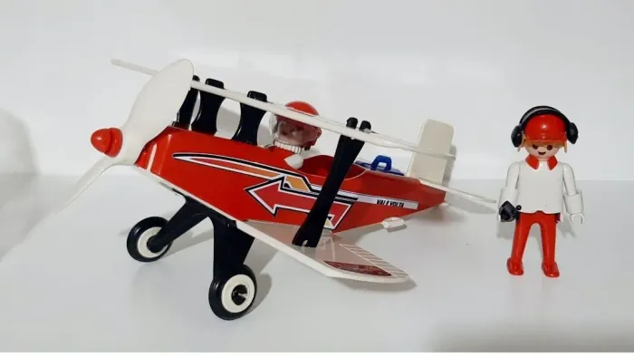 Avião Bi-plano Playmobil