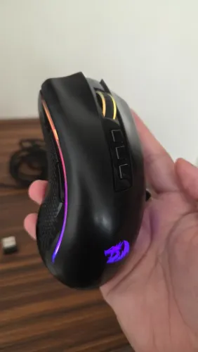 Mouse Sem Fio Gamer Redragon Cobra Pro M711-Pro Wireless Sem Fio USB 2.4 Ghz Preto