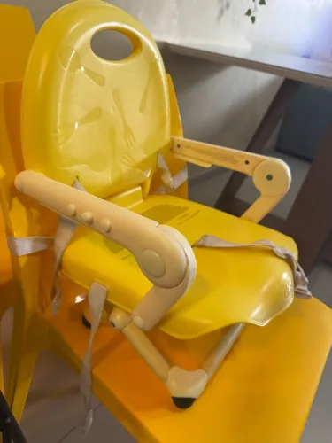Cadeirinha alimentação bebê até 3 anos