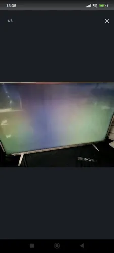 Smart tv 4 k 55 pol com defeito