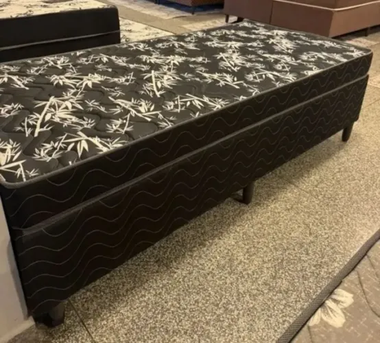 CAMA BOX DE SOLTEIRO - ENTREGO HOJE - DISPONÍVEL