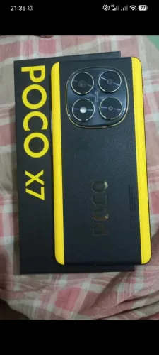 Poco x7 vendo ou troco samsung ou iPhone