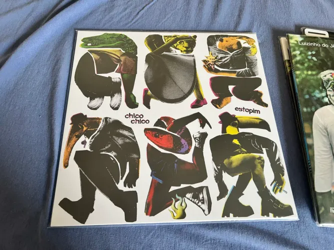 Chico Chico vinil stopim três selos 
