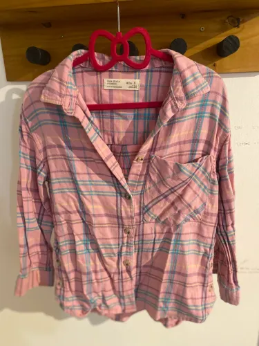 Camisa xadrez festa junina Zara 6/7 anos 