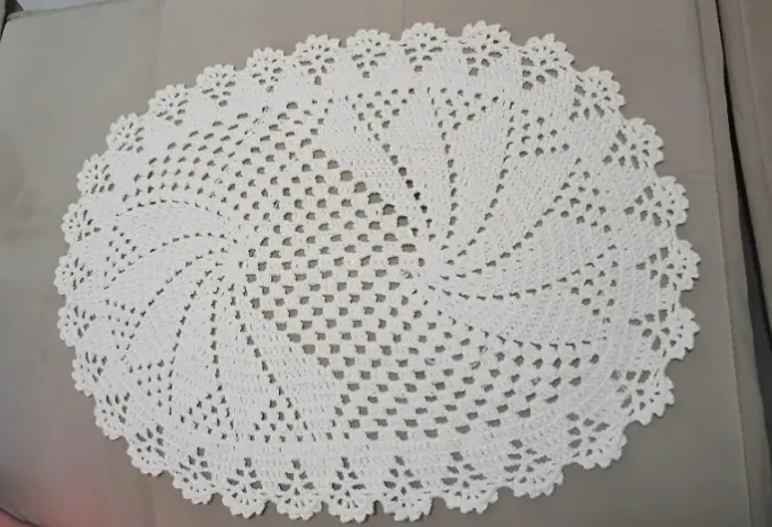 Tapetes de crochê artesanal