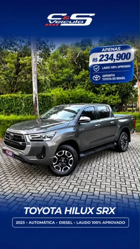 Toyota Hilux CD SRX 4X4 2.8 TDI 16V Diesel Aut. 2023