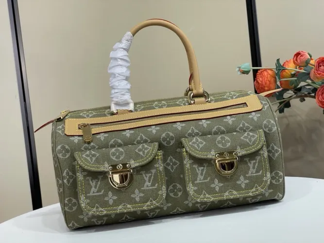 Bolsa Louis Vuitton Neo Speedy Denim Verde