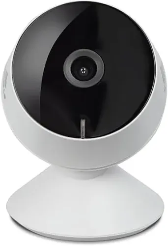 Câmera Inteligente Steck Ambiente Conectado Interna, Wi-Fi, Branca SMBC1BS1