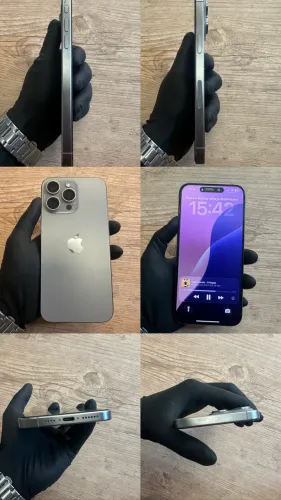 ? iPhone 15 Pro Max 256GB Titânio - Único Dono | Caixa + Nota Fiscal | Estado de Novo ?