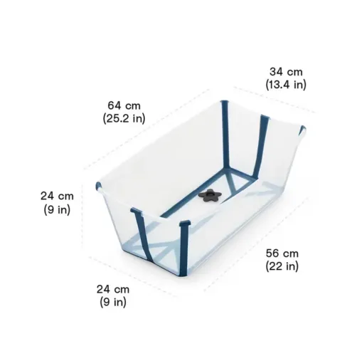 Banheira dobrável Stokke