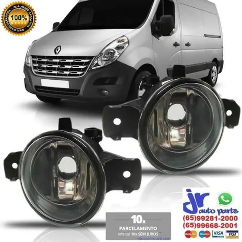 Par de Farol de Milha Renault Master 13 14 15 16 17