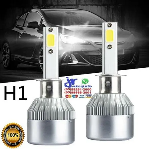 Kit Lâmpada ultra LED H1 6000K 12V 24V